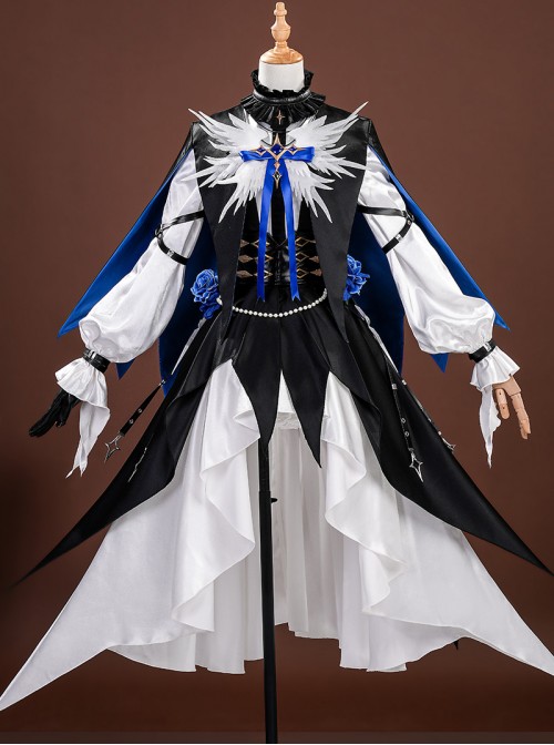Game Dragon Raja Cassell's Gate Zero Halloween Cosplay Costume Set