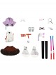 Game Arknights Endfield Ardelia Halloween Cosplay Costume Set Without Silver Bucket Without Sheep Horns