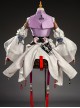 Game Arknights Endfield Ardelia Halloween Cosplay Accessories Silver Bucket Pink Sheep Horns