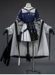 Game Arknights Pallas Halloween Cosplay Costume Set