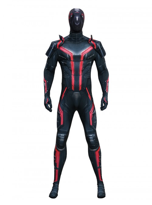 Movie Tron Ares Ares Printed Bodysuit Halloween Cosplay Costume Set