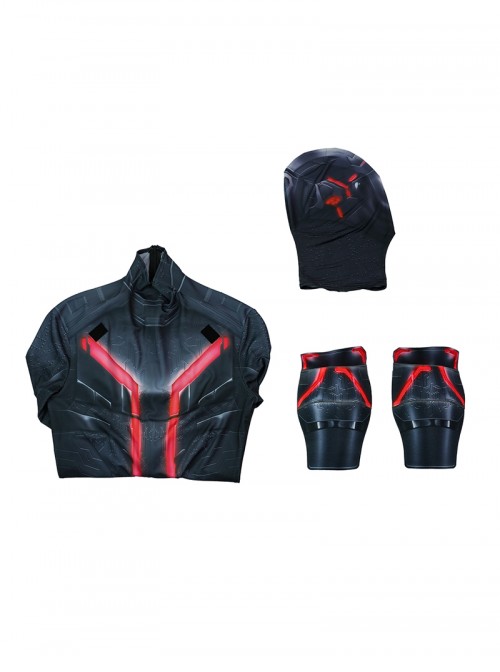 Movie Tron Ares Ares Printed Bodysuit Halloween Cosplay Costume Set
