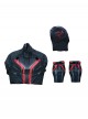 Movie Tron Ares Ares Printed Bodysuit Halloween Cosplay Costume Set
