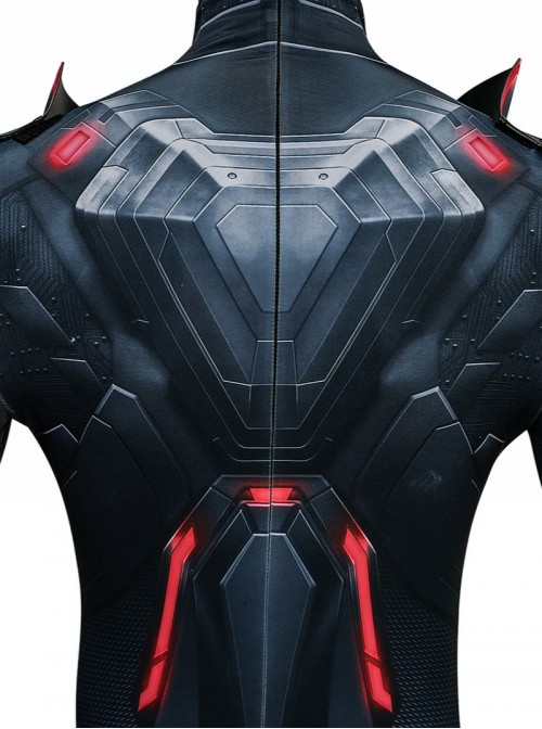 Movie Tron Ares Ares Printed Bodysuit Halloween Cosplay Costume Set
