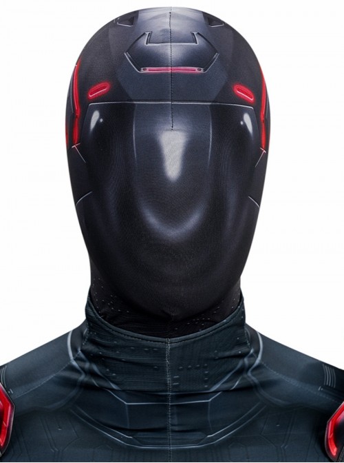Movie Tron Ares Ares Printed Bodysuit Halloween Cosplay Costume Set
