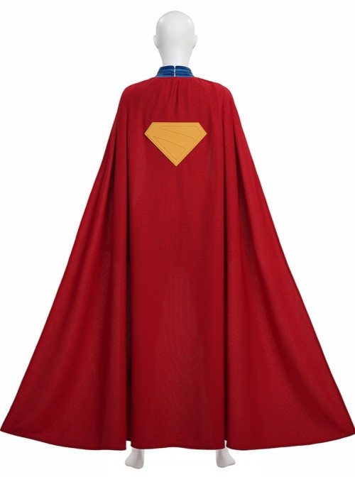 Movie Supergirl Kara Zor-El Halloween Cosplay Costume Set Without Coat Without Boots