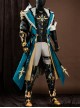 Game Genshin Impact Varka Halloween Cosplay Costume Set Without Boots