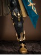 Game Genshin Impact Varka Halloween Cosplay Accessories Black Boots