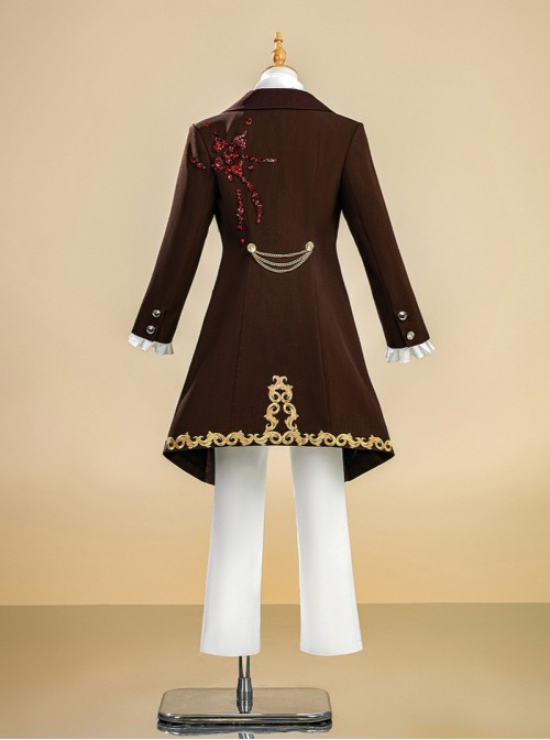 Game Identity V Deduction Star Series Lawyer Werther Halloween Cosplay Costume Set Without Hat
