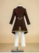 Game Identity V Deduction Star Series Lawyer Werther Halloween Cosplay Costume Set Without Hat
