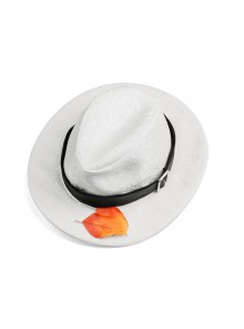 Game Identity V Deduction Star Series Lawyer Werther Halloween Cosplay Accessories White Hat