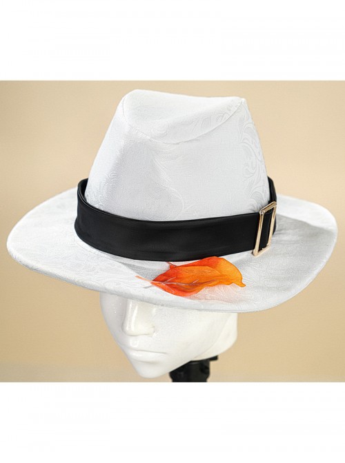 Game Identity V Deduction Star Series Lawyer Werther Halloween Cosplay Accessories White Hat