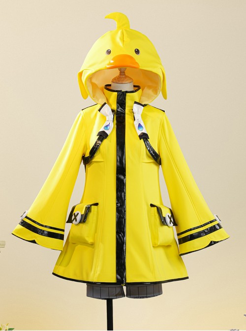 Game Genshin Impact Miliastra Wonderland Weather Waddler Halloween Cosplay Costume Set