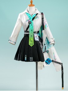 Game Wuthering Waves Lynae Halloween Cosplay Costume Set Without Headphones