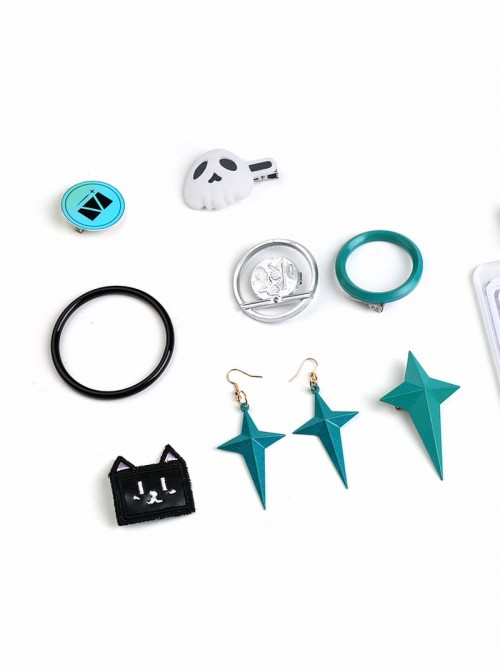 Game Wuthering Waves Lynae Halloween Cosplay Costume Set Without Headphones