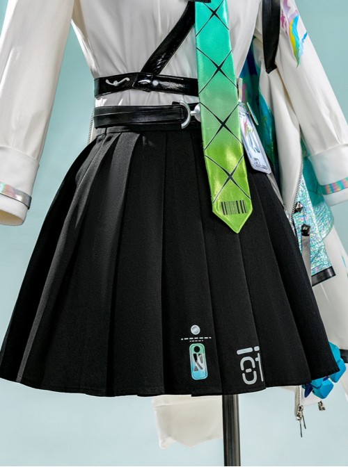 Game Wuthering Waves Lynae Halloween Cosplay Costume Set Without Headphones