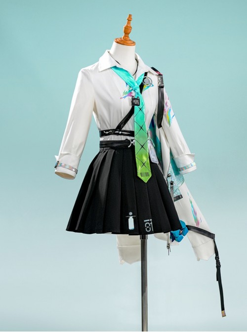 Game Wuthering Waves Lynae Halloween Cosplay Costume Set Without Headphones