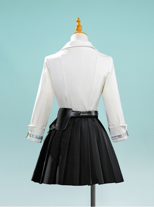 Game Wuthering Waves Lynae Halloween Cosplay Costume Set Without Headphones