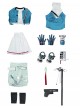 Game Arknights Endfield Chen Qianyu Halloween Cosplay Costume Set Without Shoes Without Tail Without Dragon Horns