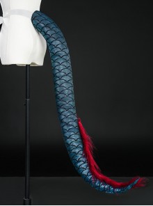 Game Arknights Endfield Chen Qianyu Halloween Cosplay Accessories Dragon Tail