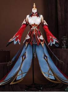 Game Genshin Impact Alice Halloween Cosplay Costume Set