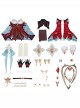 Game Genshin Impact Alice Halloween Cosplay Costume Set