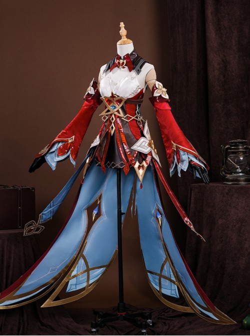 Game Genshin Impact Alice Halloween Cosplay Costume Set
