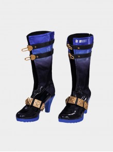 Game Wuthering Waves Galbrena Halloween Cosplay Accessories Boots