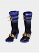 Game Wuthering Waves Galbrena Halloween Cosplay Accessories Boots