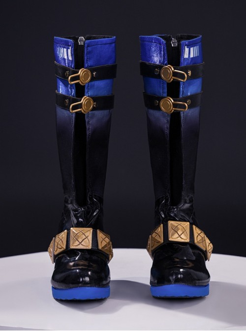 Game Wuthering Waves Galbrena Halloween Cosplay Accessories Boots