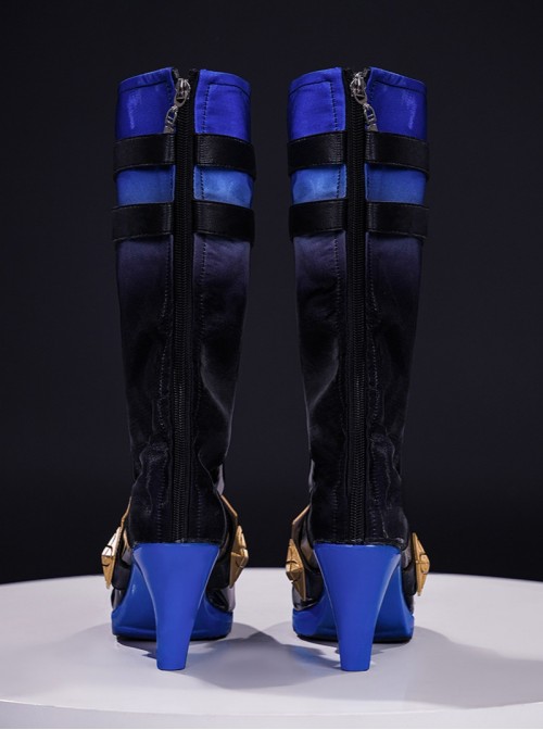 Game Wuthering Waves Galbrena Halloween Cosplay Accessories Boots