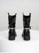 Game Magical Girl Witch Trial Nayaka Kurobe Halloween Cosplay Accessories Black Boots