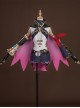 Game Genshin Impact Jahoda Halloween Cosplay Costume Set Without Right Sleeve Armor