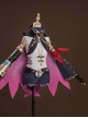 Game Genshin Impact Jahoda Halloween Cosplay Costume Set Without Right Sleeve Armor
