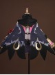 Game Genshin Impact Jahoda Halloween Cosplay Costume Set Without Right Sleeve Armor