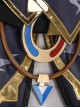 Game Genshin Impact Jahoda Halloween Cosplay Costume Set Without Right Sleeve Armor