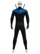 Anime Comics Nightwing Muscle-Free Version Battle Suit Halloween Cosplay Costume Set Without Boots