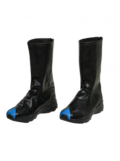 Anime Comics Nightwing Muscle-Free Version Battle Suit Halloween Cosplay Accessories Black Boots