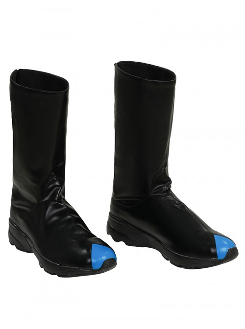 Anime Comics Nightwing Muscle-Free Version Battle Suit Halloween Cosplay Accessories Black Boots