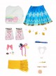 Game Honor Of Kings Xiao Qiao x Line Puppy Collaboration Halloween Cosplay Costume Set Without Pillowcase