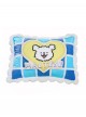 Game Honor Of Kings Xiao Qiao x Line Puppy Collaboration Halloween Cosplay Accessories Blue Pillowcase No Pillow Insert