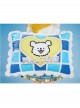 Game Honor Of Kings Xiao Qiao x Line Puppy Collaboration Halloween Cosplay Accessories Blue Pillowcase No Pillow Insert