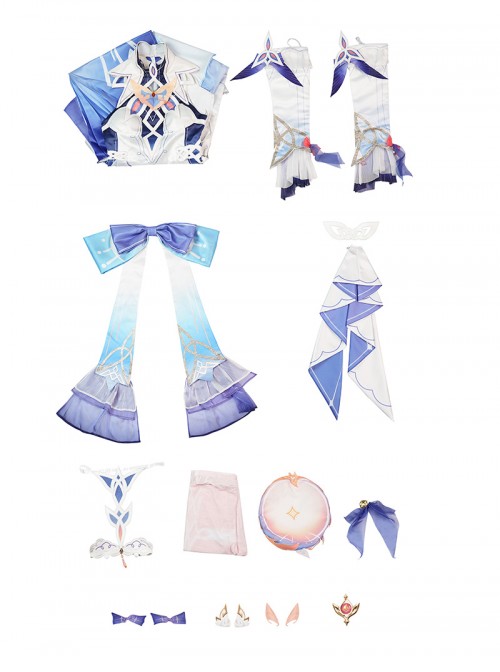 Game Genshin Impact Nicole Reeyn Halloween Cosplay Costume Set