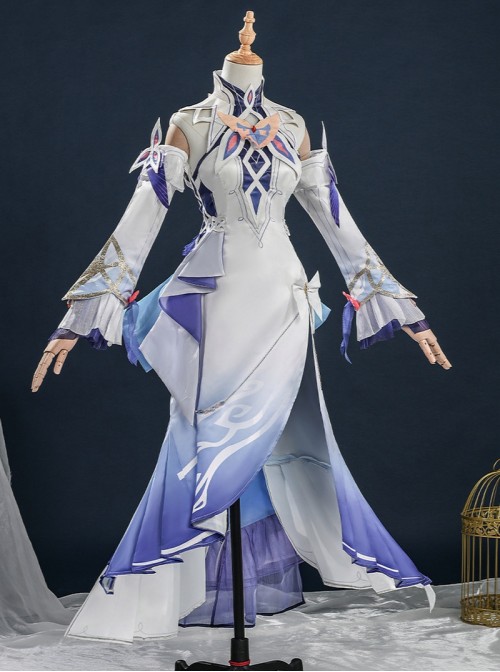 Game Genshin Impact Nicole Reeyn Halloween Cosplay Costume Set