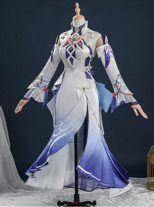 Game Genshin Impact Nicole Reeyn Halloween Cosplay Costume Set