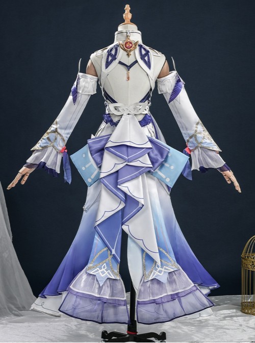 Game Genshin Impact Nicole Reeyn Halloween Cosplay Costume Set