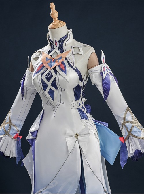 Game Genshin Impact Nicole Reeyn Halloween Cosplay Costume Set