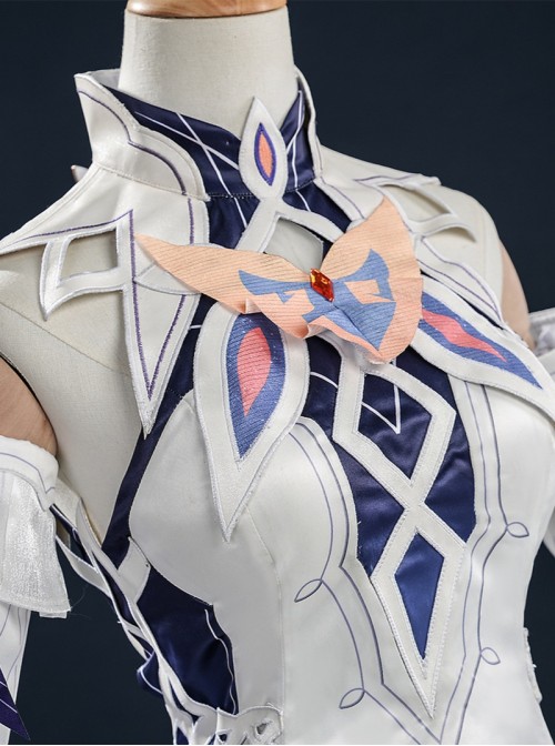 Game Genshin Impact Nicole Reeyn Halloween Cosplay Costume Set