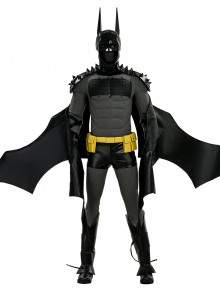 Anime Comics Absolute Batman Bruce Wayne Halloween Cosplay Costume Set Without Shoes Without Helmet