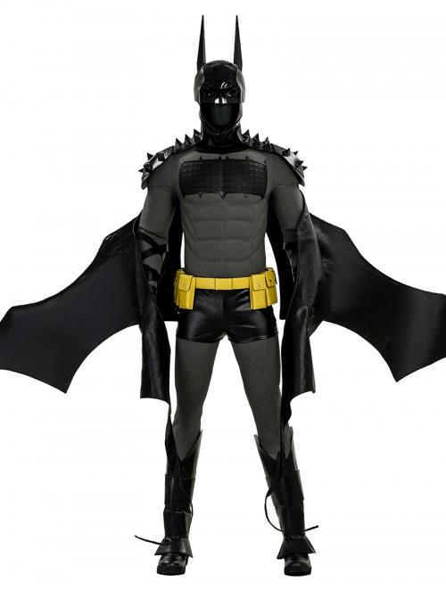 Anime Comics Absolute Batman Bruce Wayne Halloween Cosplay Costume Set Without Shoes Without Helmet